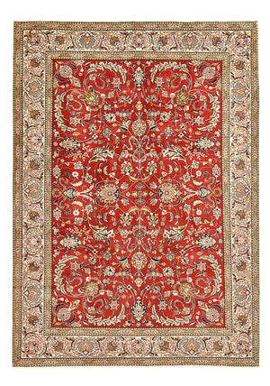 Persisk tæppe - Tabriz - 340 x 239 cm - rød