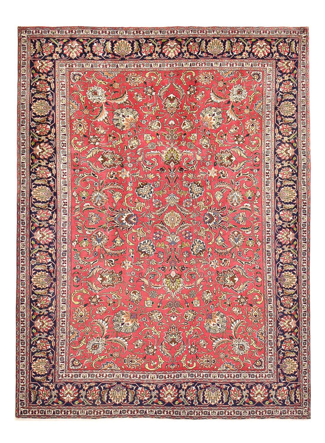Persisk tæppe - Tabriz - 387 x 278 cm - rød