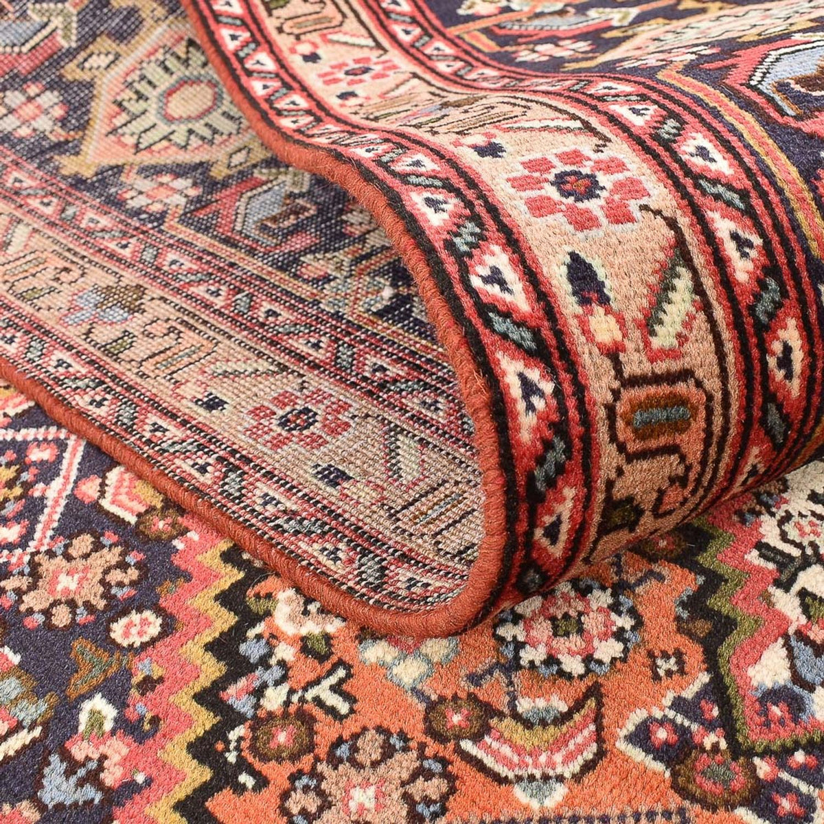 Persisk tæppe - Tabriz - 298 x 195 cm - mørk beige
