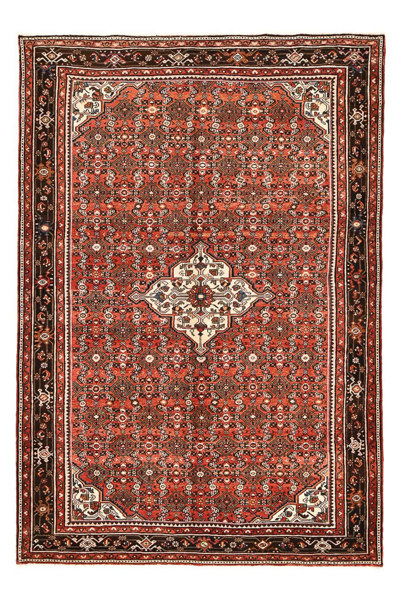 Persisk tæppe - Nomadisk - 312 x 209 cm - terrakotta