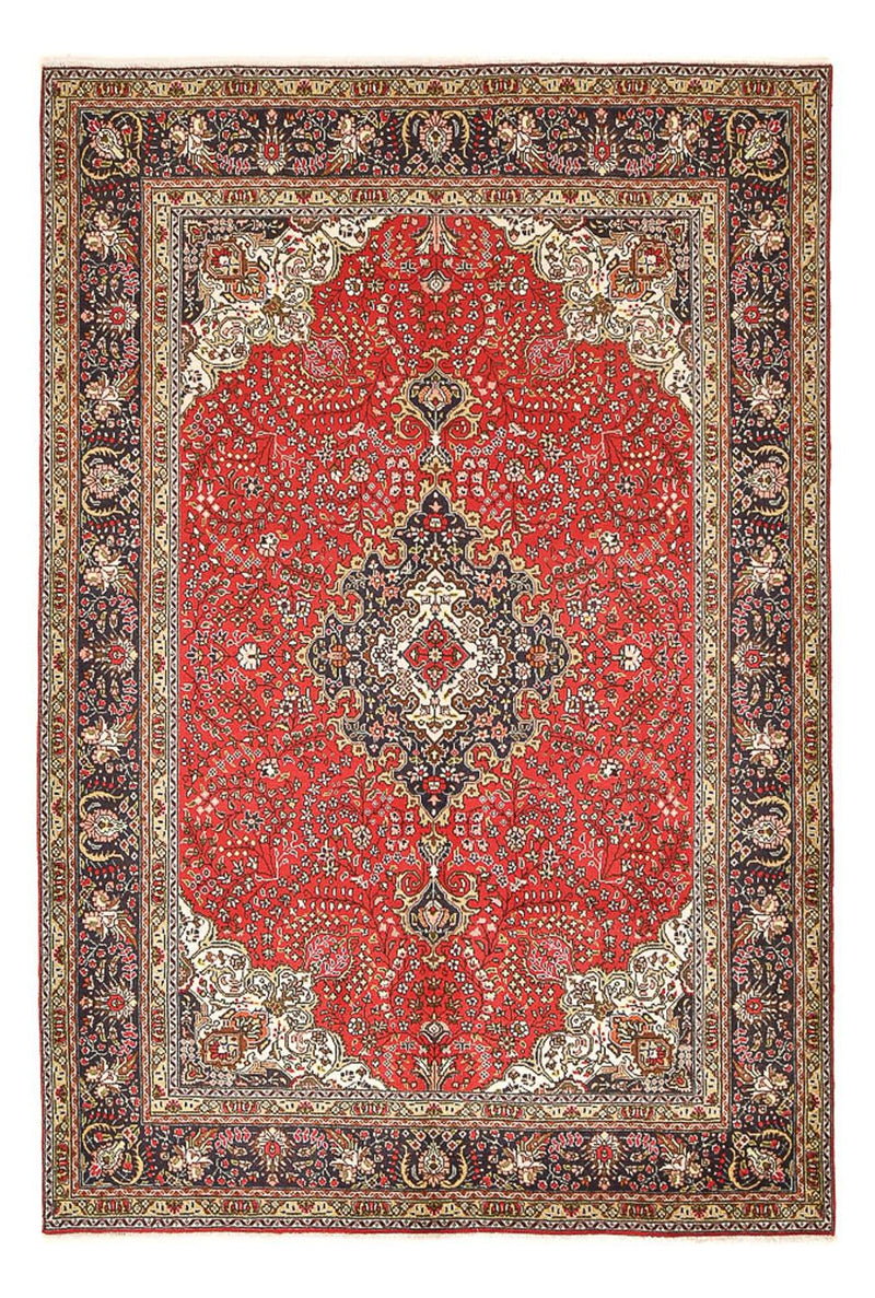 Persisk tæppe - Tabriz - 297 x 195 cm - rød