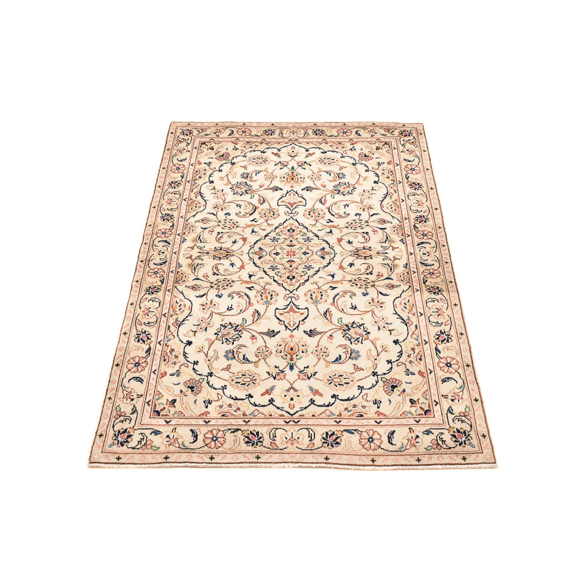 Persisk tæppe - Keshan - 150 x 98 cm - beige