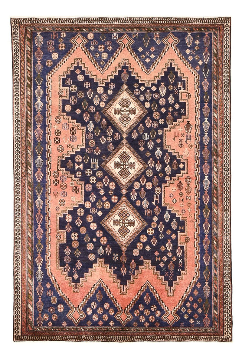 Persisk tæppe - Nomadisk - 241 x 161 cm - pink