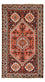 Persisk tæppe - Nomadisk - 205 x 118 cm - mørkerød