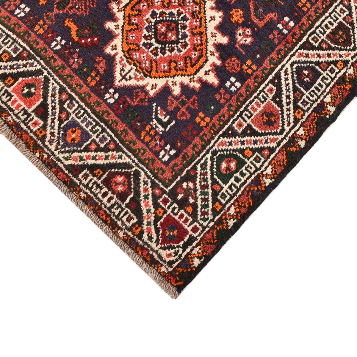 Persisk tæppe - Nomadisk - 205 x 118 cm - mørkerød