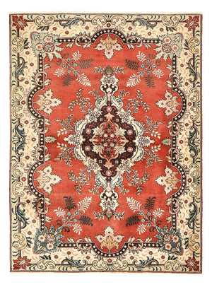 Persisk tæppe - Tabriz - 183 x 134 cm - rød