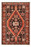 Persisk tæppe - Nomadisk - 200 x 130 cm - lysrød