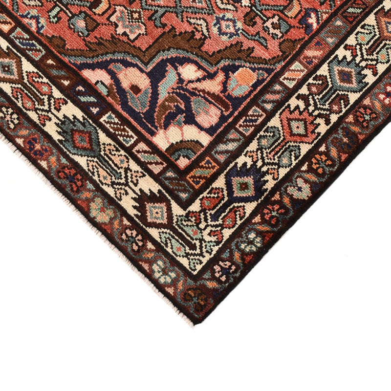 Persisk tæppe - Nomadisk - 222 x 148 cm - lysrød