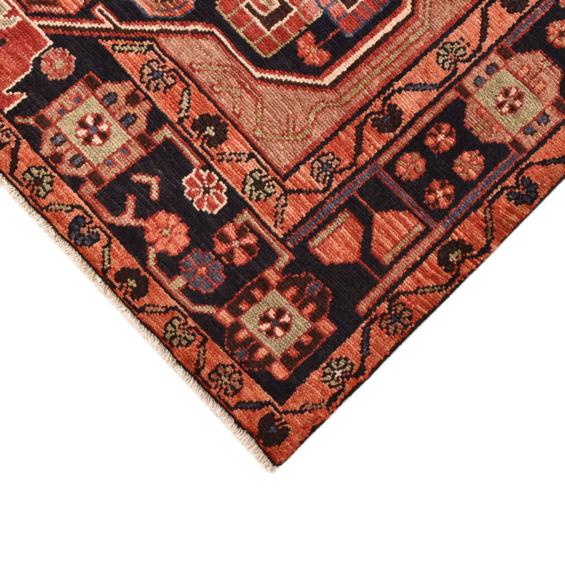 Persisk tæppe - Nomadisk - 222 x 140 cm - lysrød