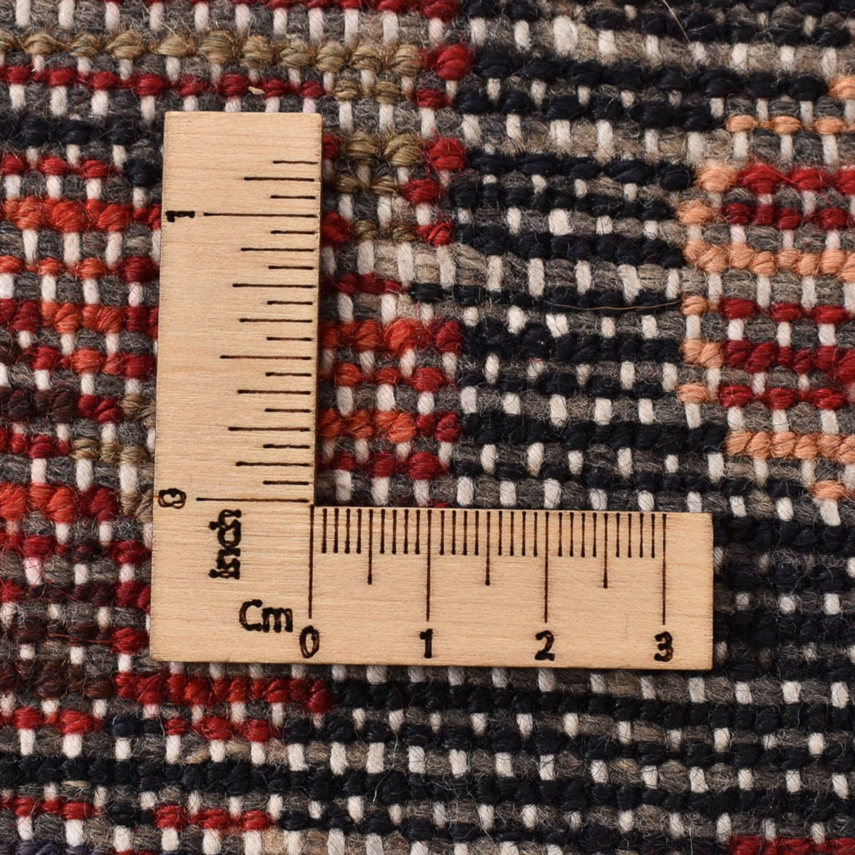 Persisk tæppe - Nomadisk - 222 x 140 cm - lysrød