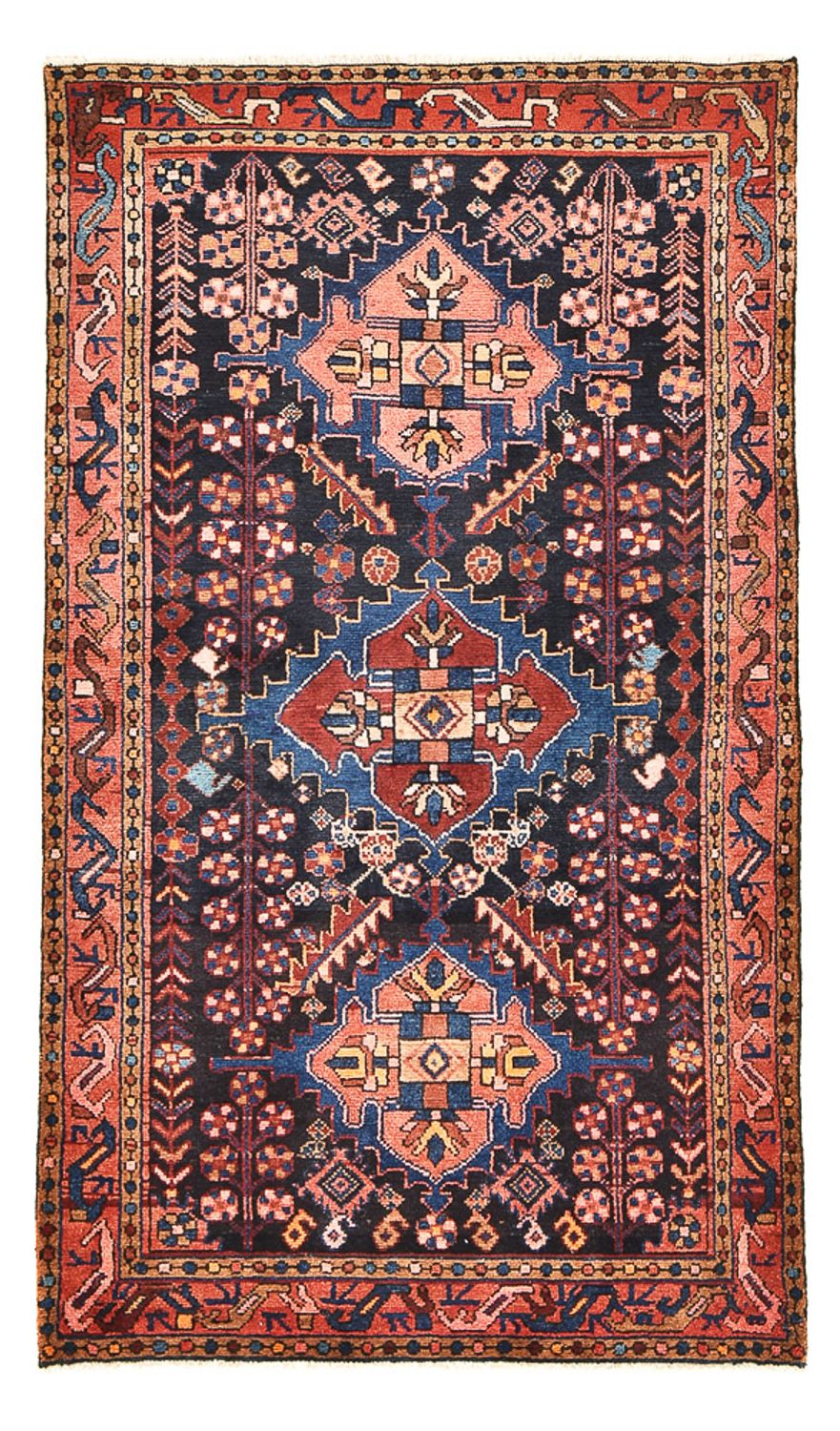 Persisk tæppe - Nomadisk - 187 x 107 cm - mørkeblå