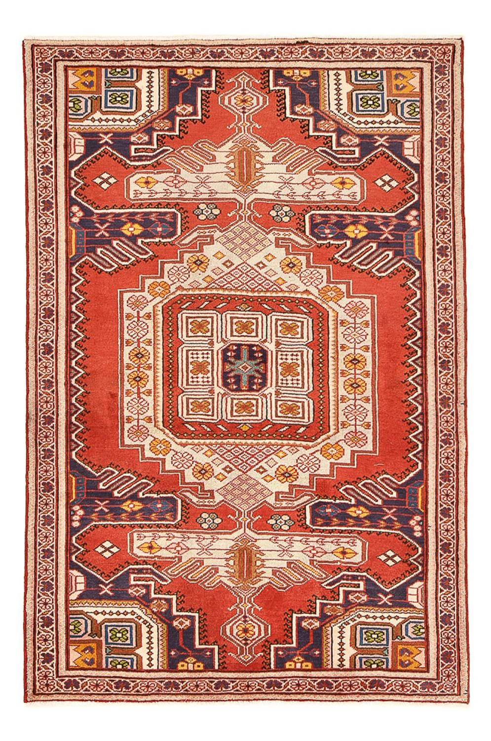 Persisk tæppe - Classic - 200 x 132 cm - lysrød