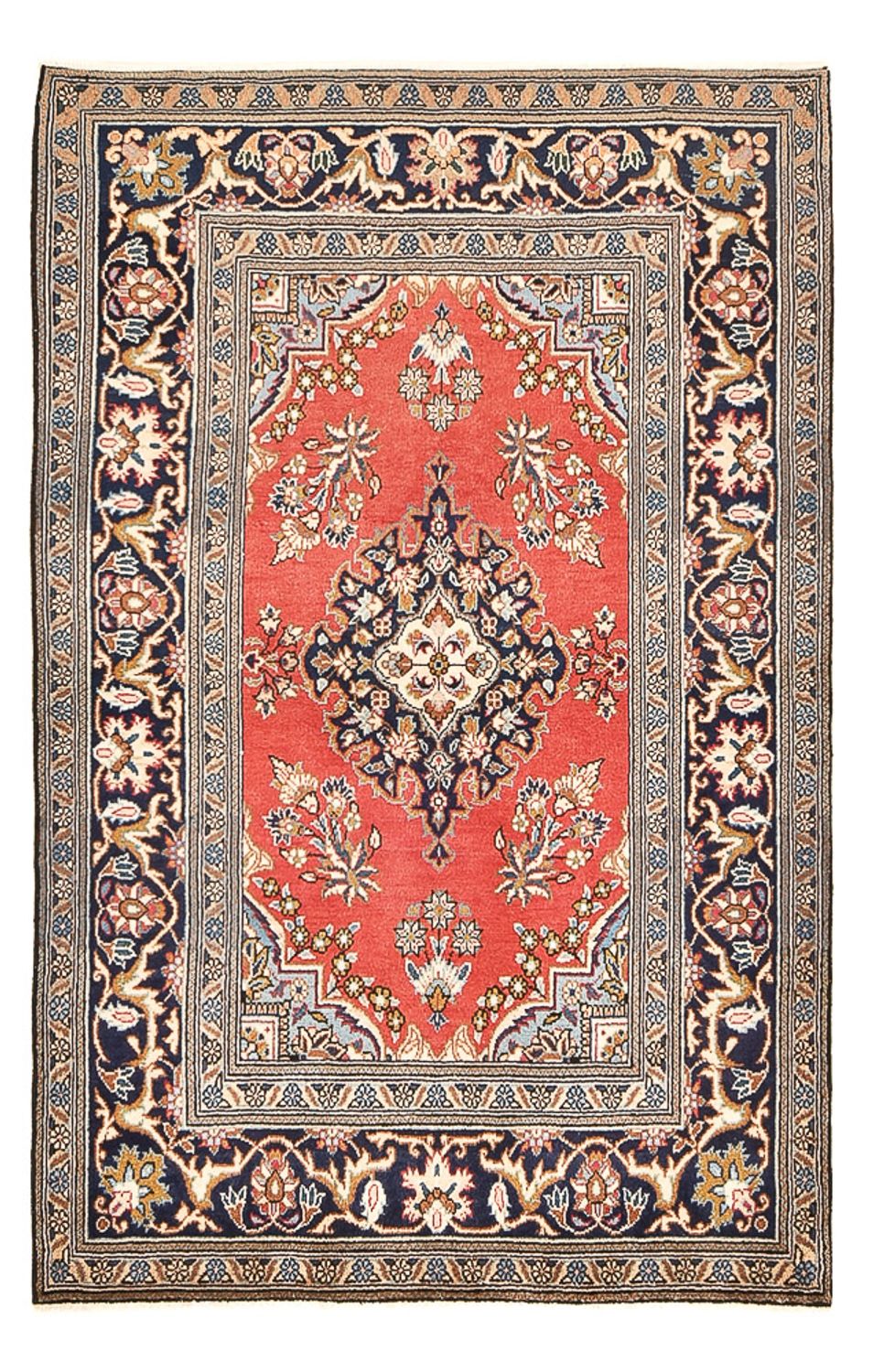 Persisk tæppe - Royal - 183 x 119 cm - rød