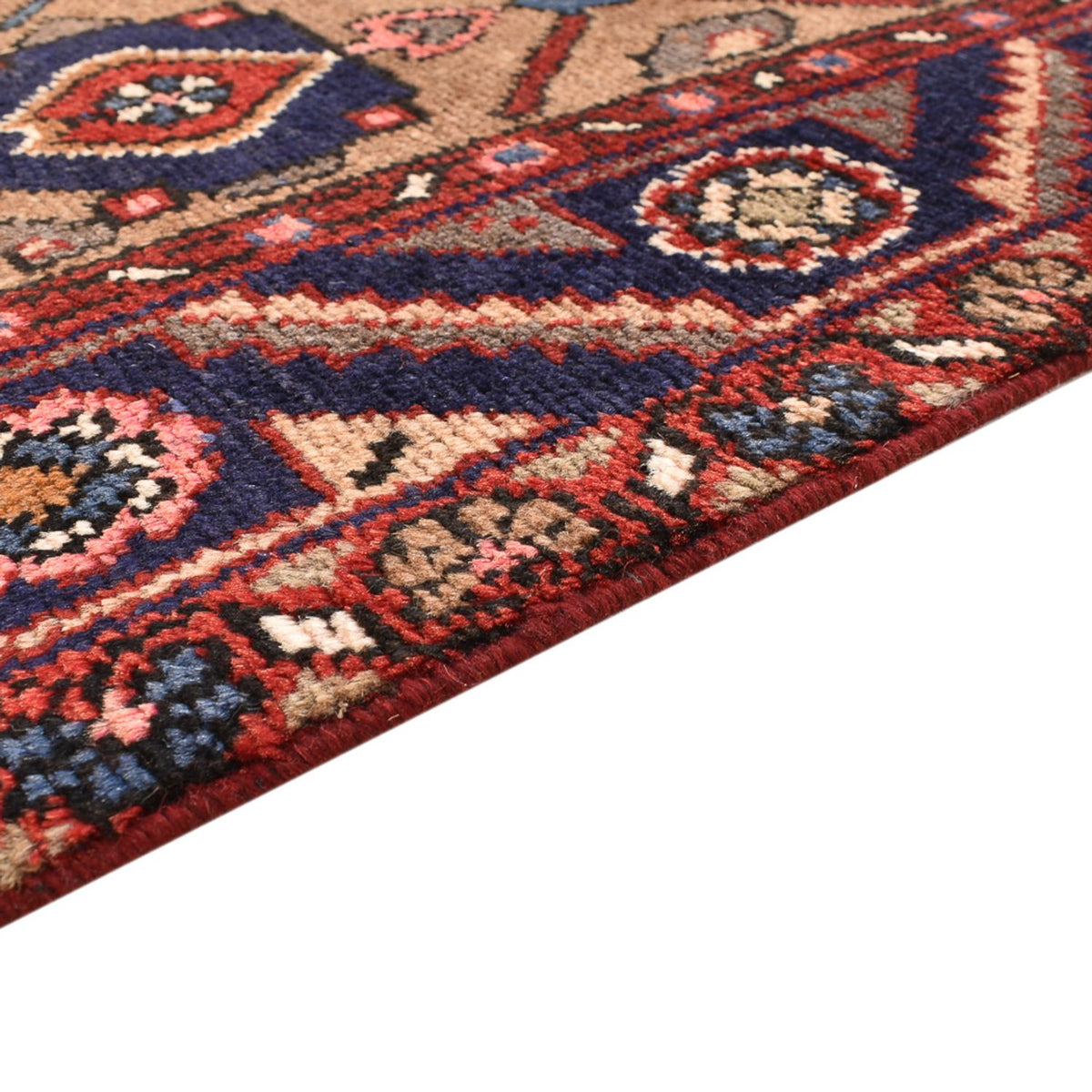 Løber Persisk tæppe - Nomadisk - 223 x 128 cm - mørk beige