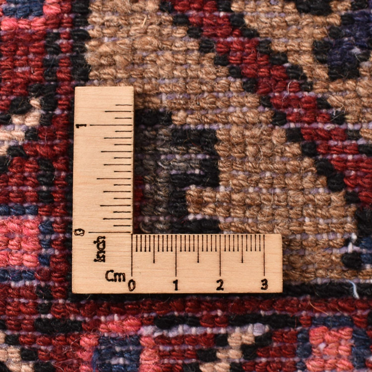 Løber Persisk tæppe - Nomadisk - 223 x 128 cm - mørk beige