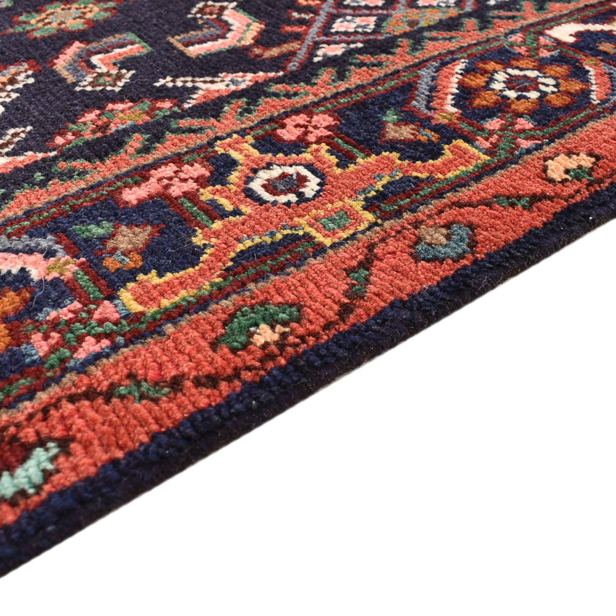 Løber Persisk tæppe - Nomadisk - 300 x 107 cm - mørkeblå