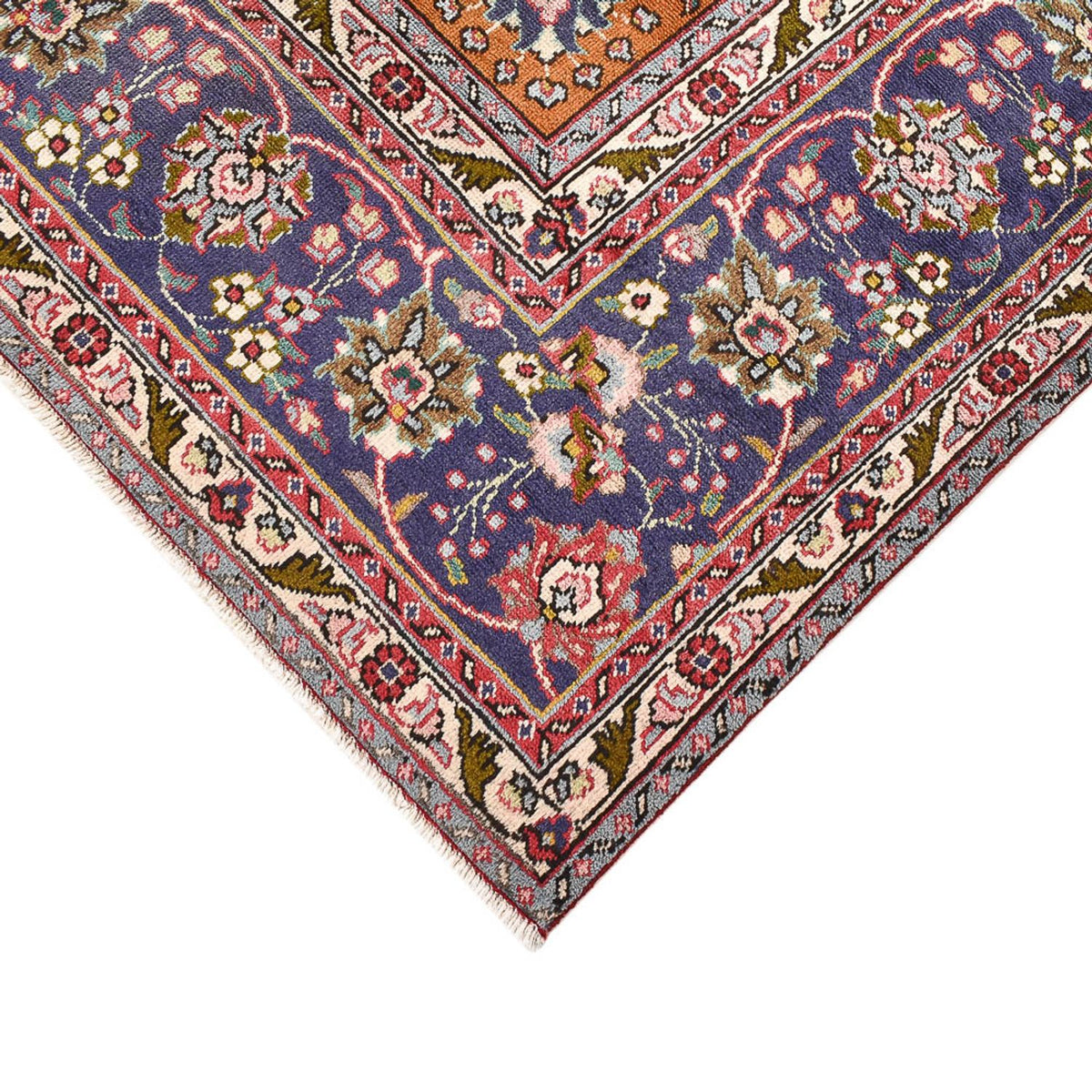 Persisk tæppe - Tabriz - 374 x 300 cm - rød