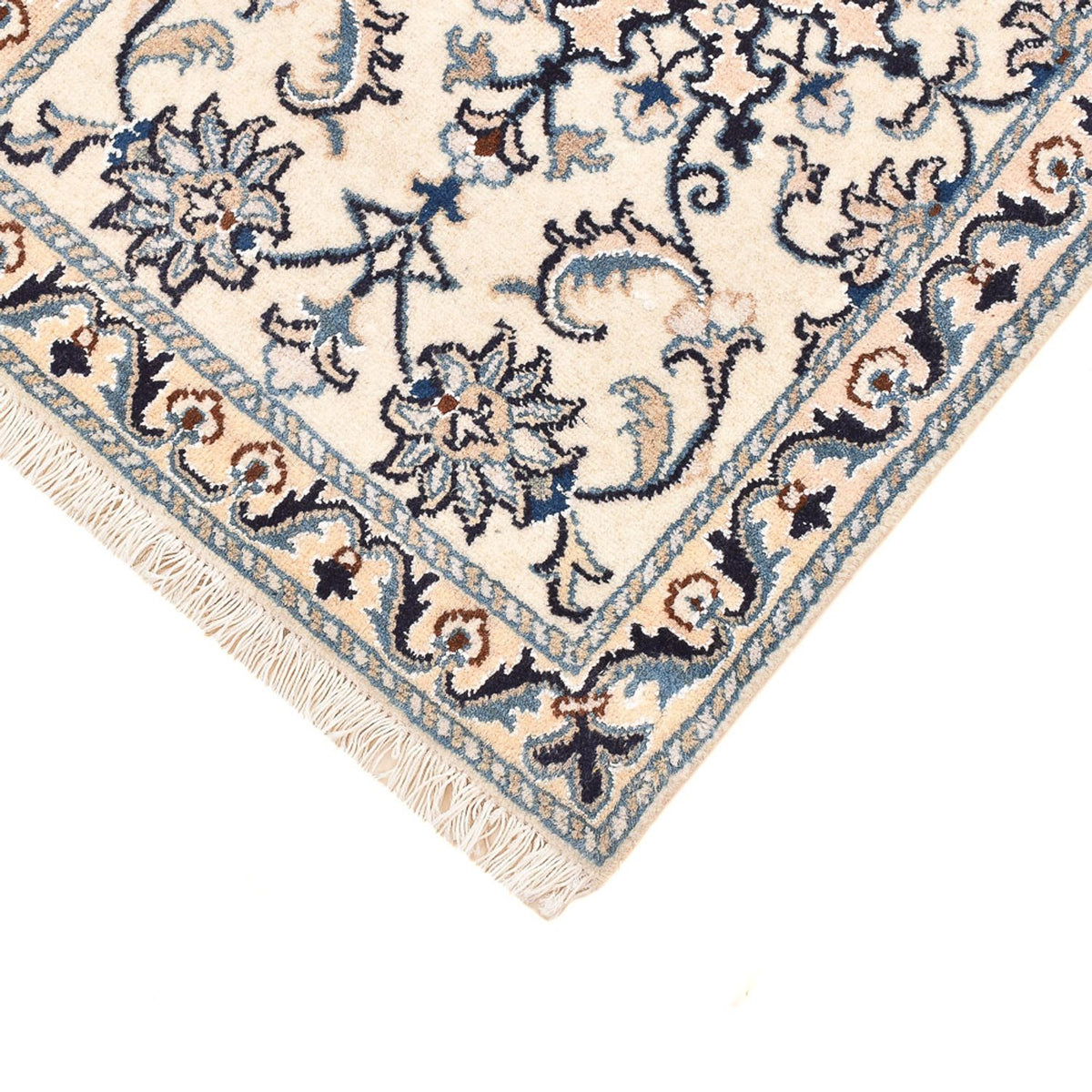 Persisk tæppe - Nain - 87 x 57 cm - beige