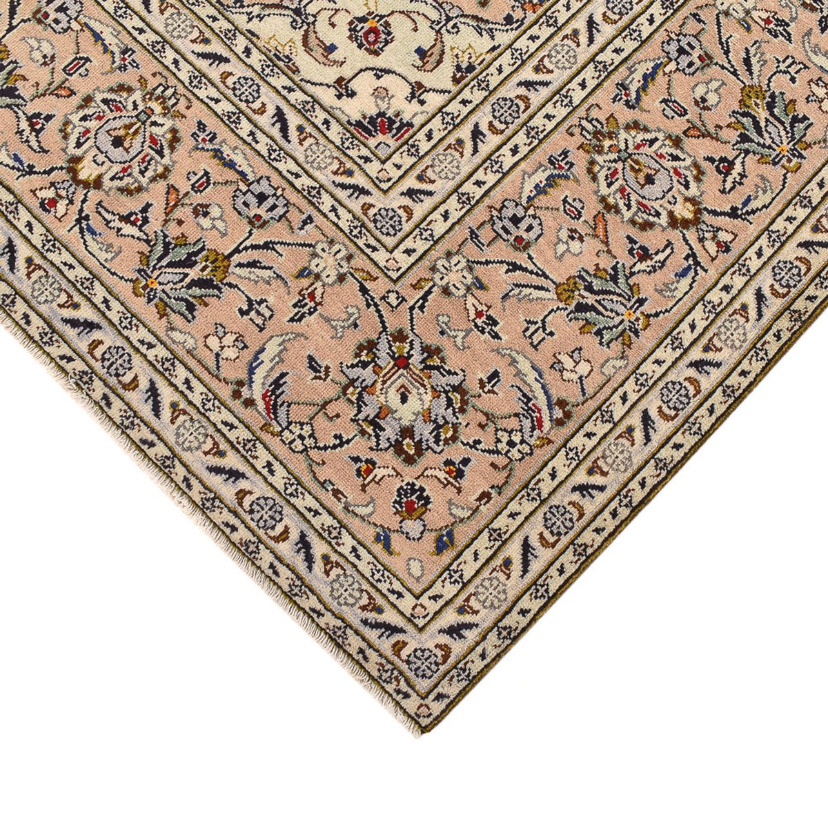 Persisk tæppe - Keshan - 290 x 205 cm - beige
