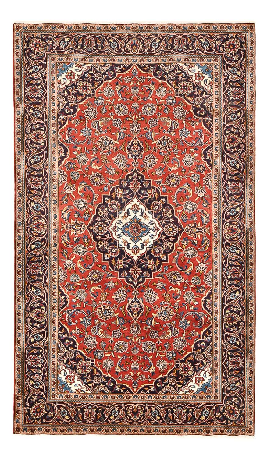 Persisk tæppe - Keshan - 253 x 150 cm - rød