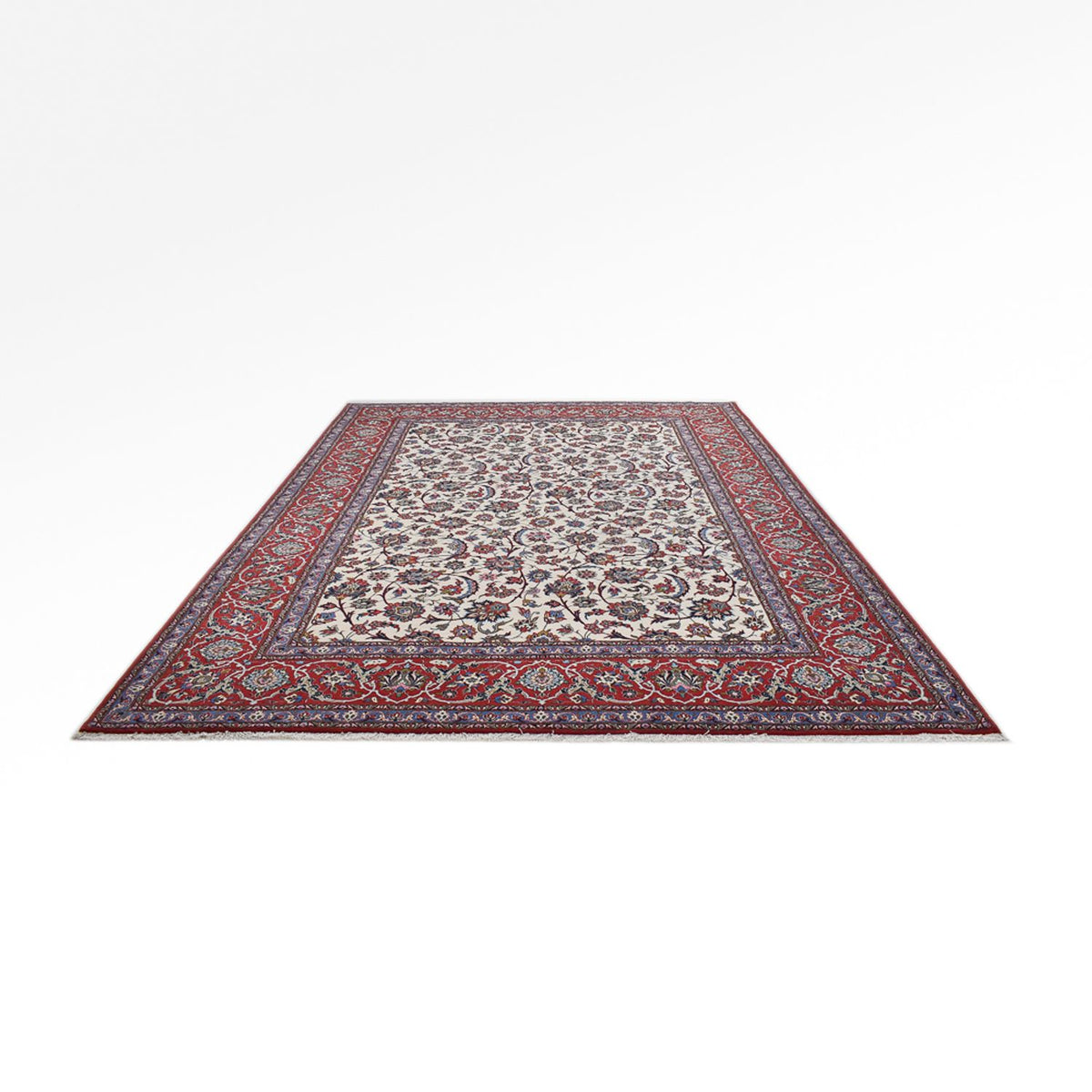 Persisk tæppe - Isfahan - Premium - 398 x 298 cm - rust