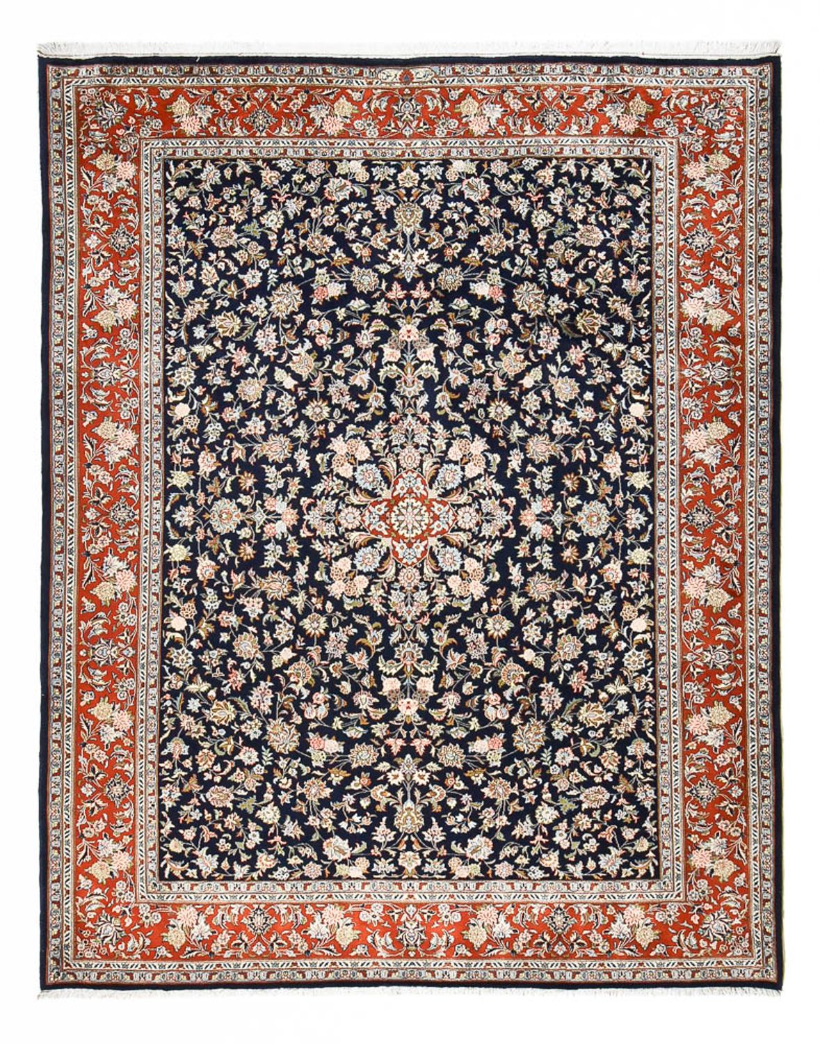 Persisk tæppe - Royal - 337 x 255 cm - mørkeblå