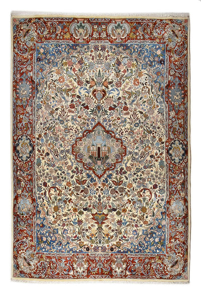 Kashan Tæppe 259x373cm - Persisk tæppe