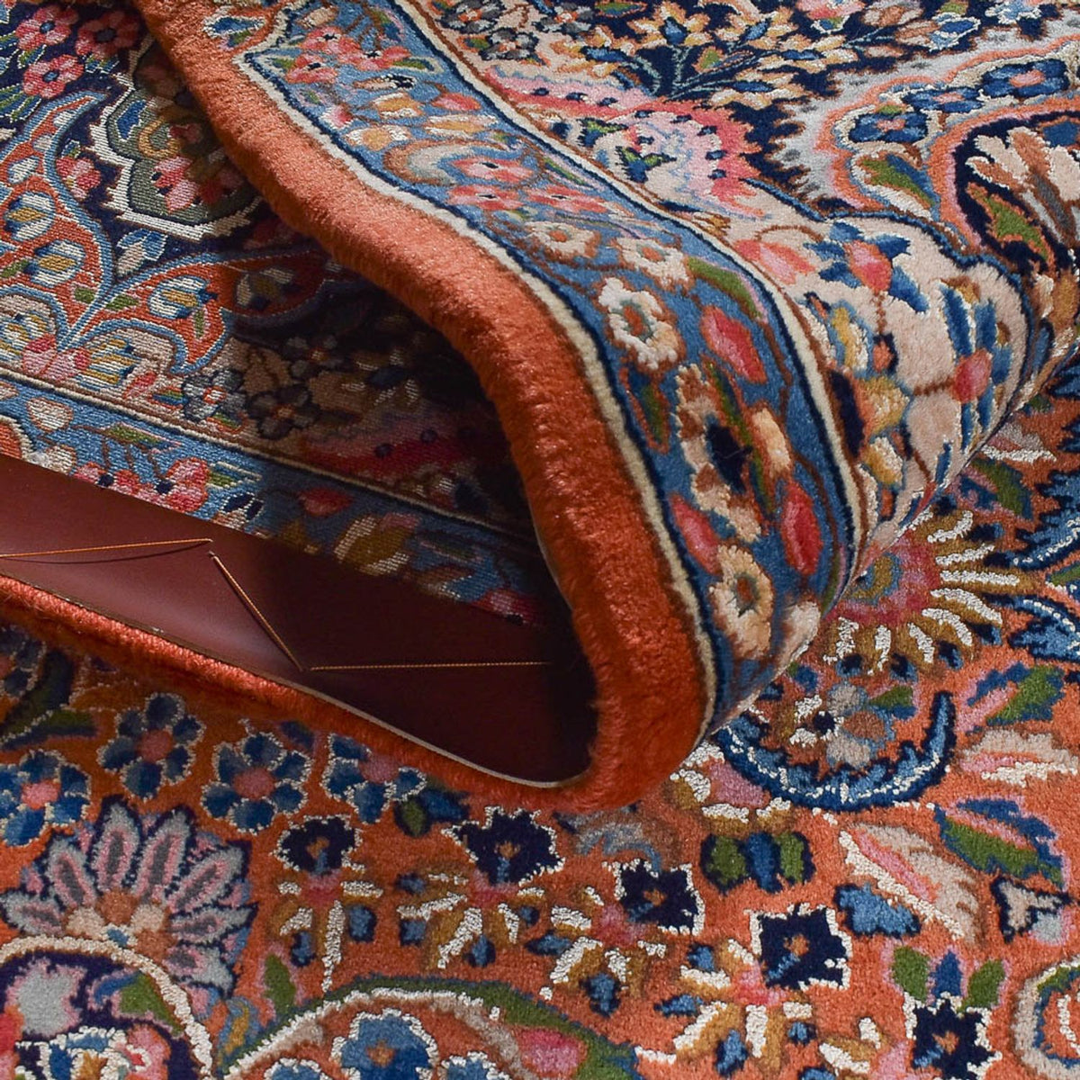 Persisk tæppe - Royal - 345 x 250 cm - mørk beige