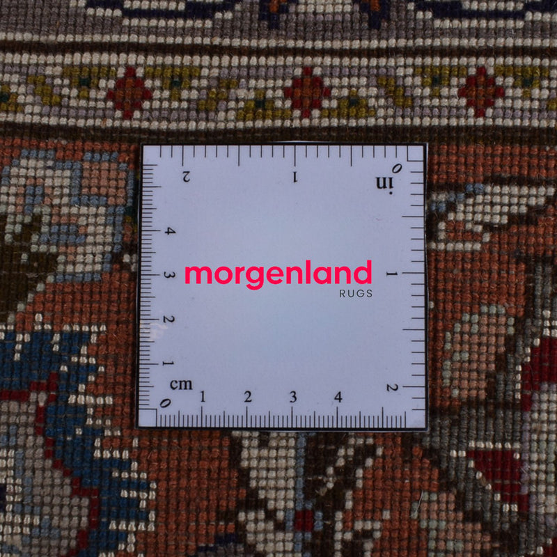 Persisk tæppe - Tabriz - Royal - 318 x 208 cm - mørkeblå