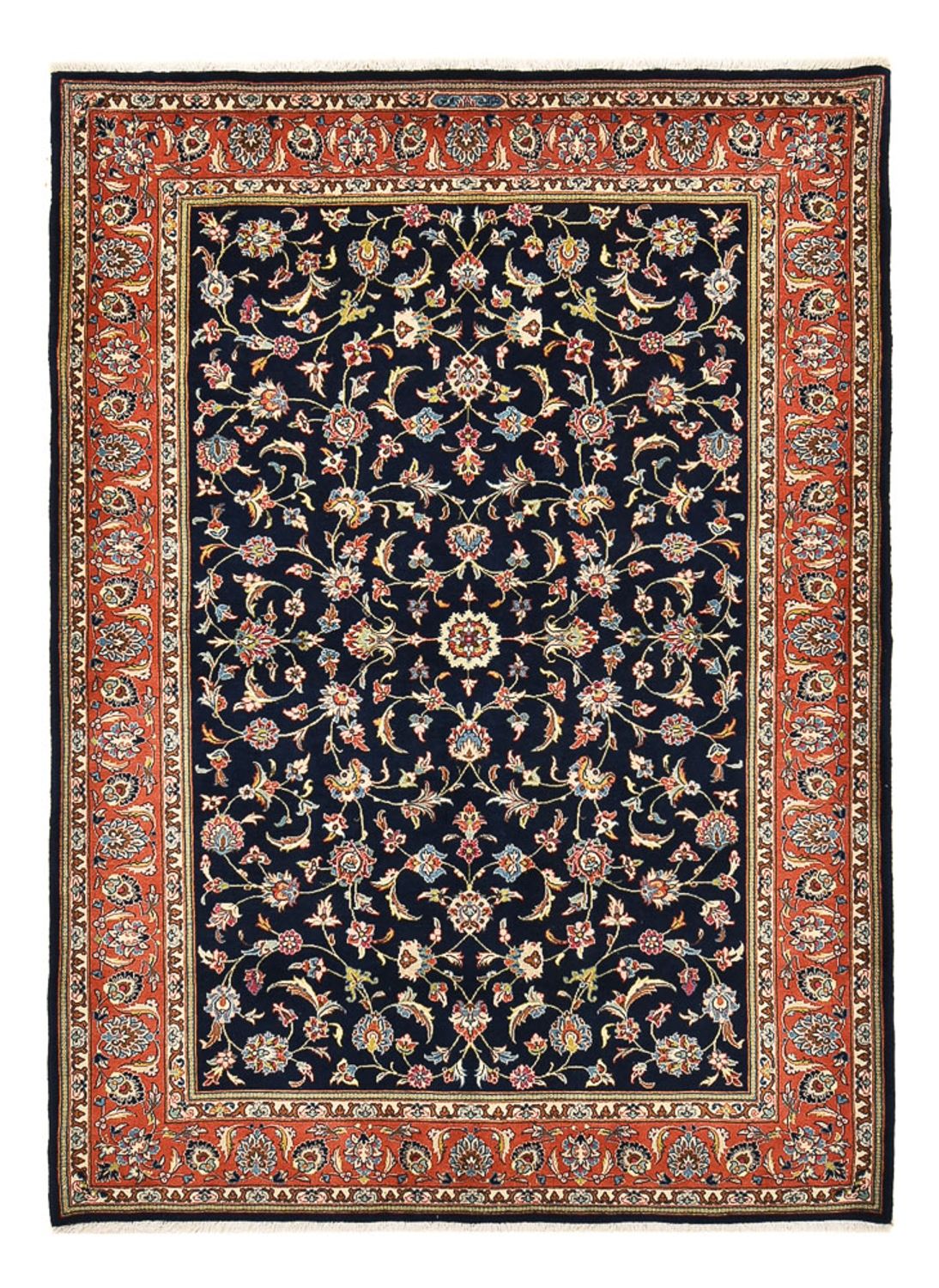 Persisk tæppe - Classic - 255 x 184 cm - mørkeblå