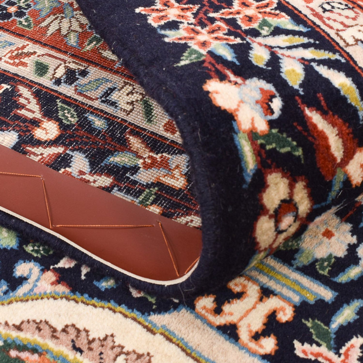 Persisk tæppe - Classic - 259 x 178 cm - mørkeblå