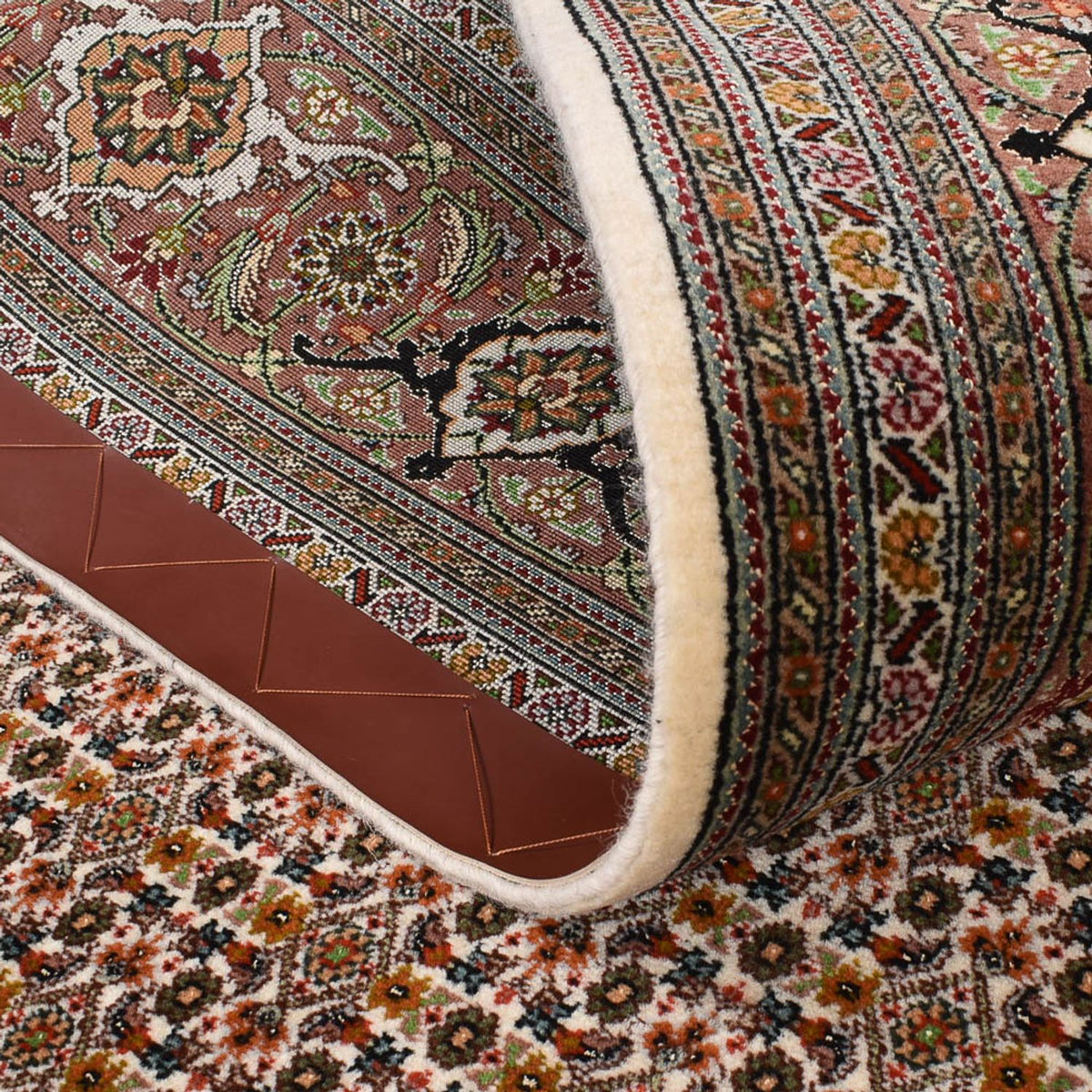 Persisk tæppe - Tabriz - Royal - 284 x 184 cm - mørk beige