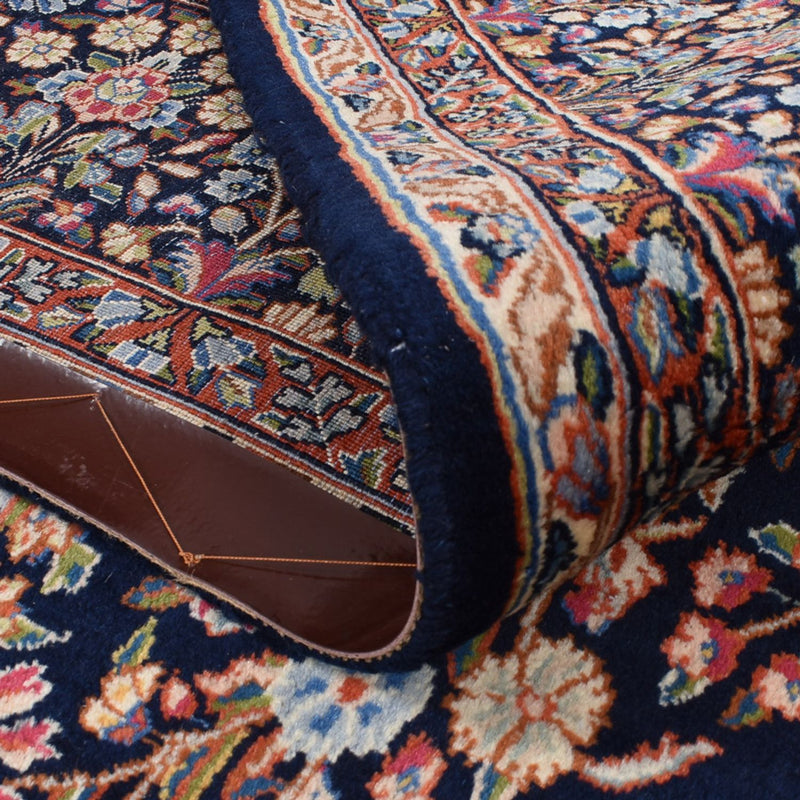 Persisk tæppe - Classic - 302 x 206 cm - mørkeblå