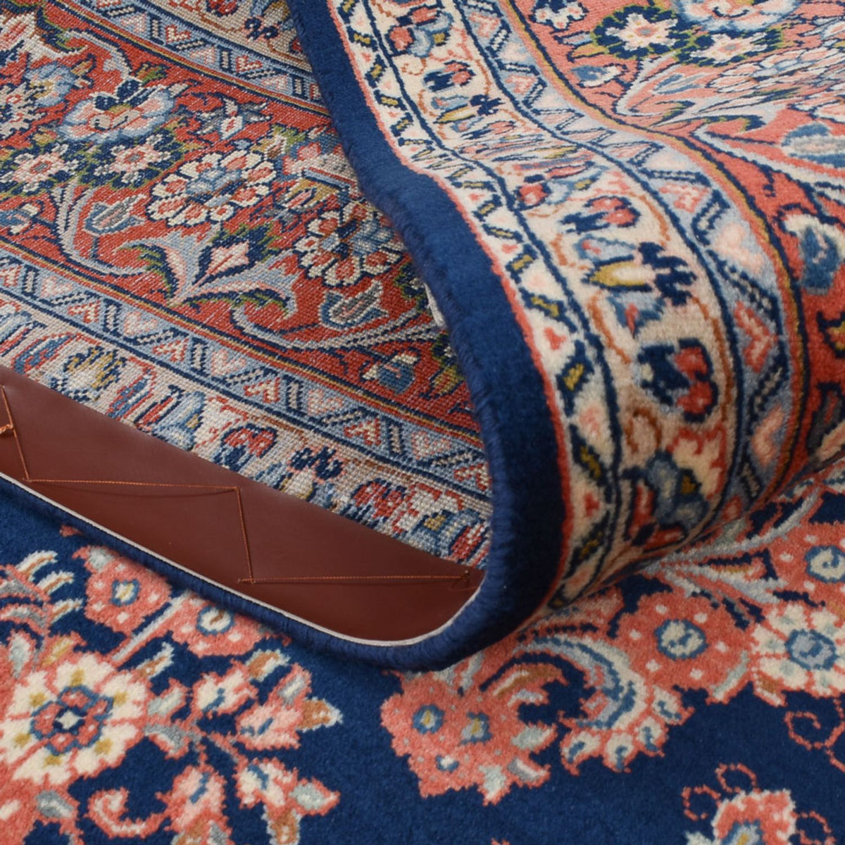 Persisk tæppe - Classic - 247 x 215 cm - mørkeblå