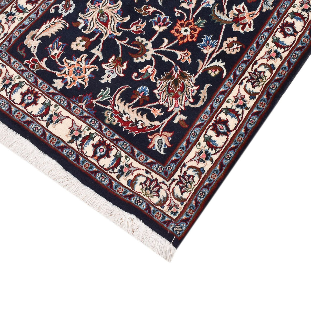 Løber Persisk tæppe - Classic - 315 x 78 cm - mørkeblå
