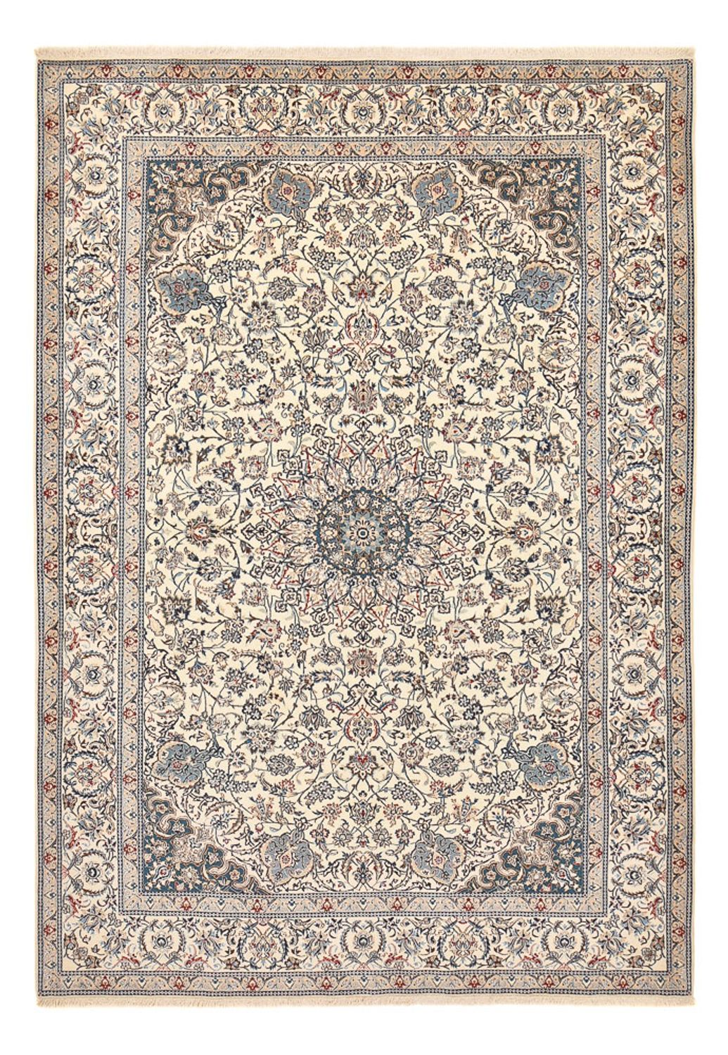 Persisk tæppe - Nain - Premium - 308 x 211 cm - sand