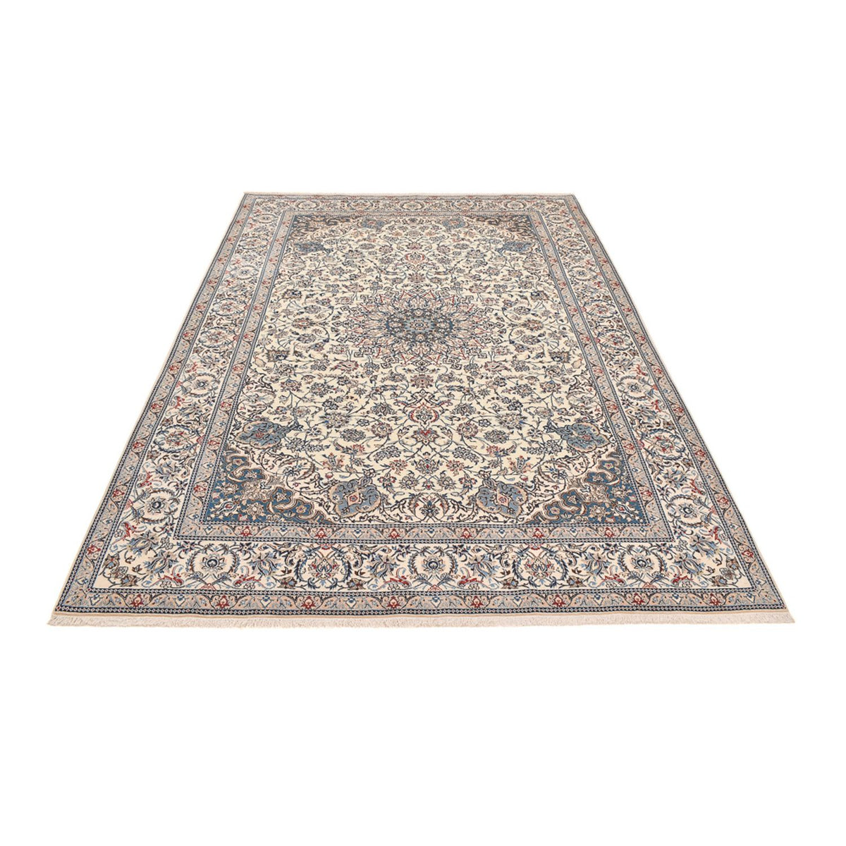 Persisk tæppe - Nain - Premium - 308 x 211 cm - sand