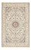 Persisk tæppe - Nain - Premium - 206 x 130 cm - beige