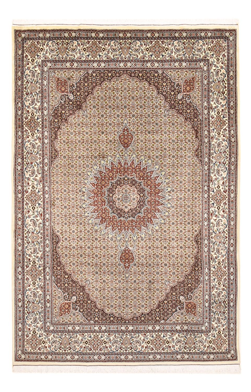 Persisk tæppe - Classic - 300 x 190 cm - taupe