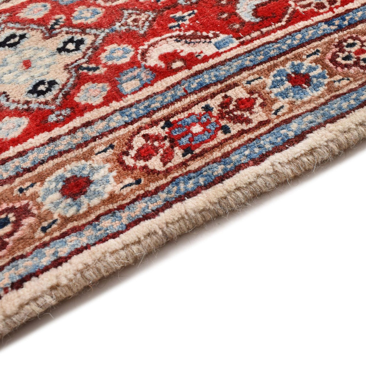 Persisk tæppe - Classic firkantet  - 202 x 186 cm - mørk beige