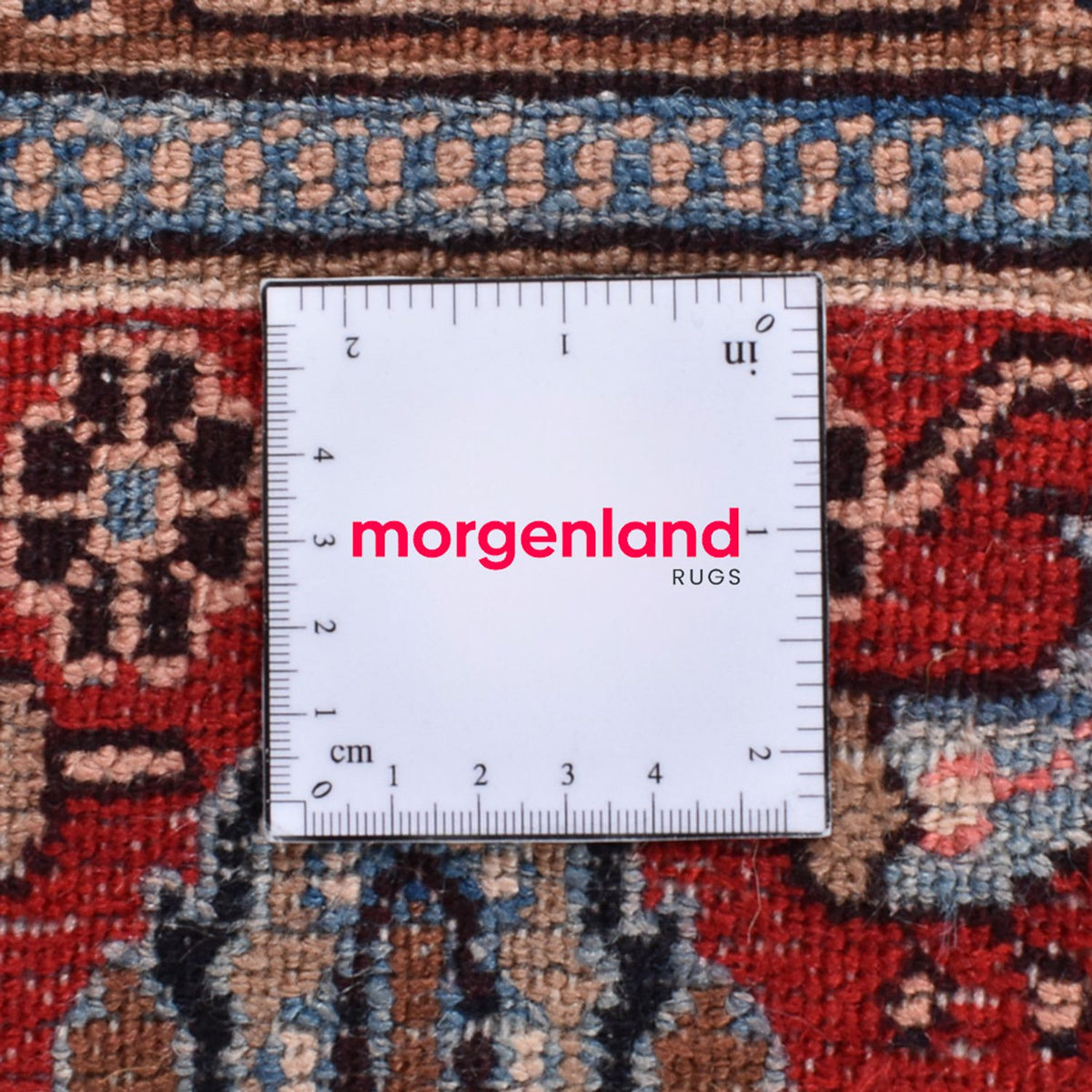 Persisk tæppe - Classic firkantet  - 202 x 186 cm - mørk beige