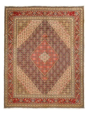 Persisk tæppe - Tabriz - Royal - 395 x 297 cm - rust