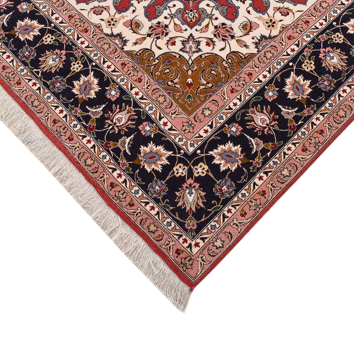 Persisk tæppe - Tabriz - Royal - 313 x 203 cm - rød