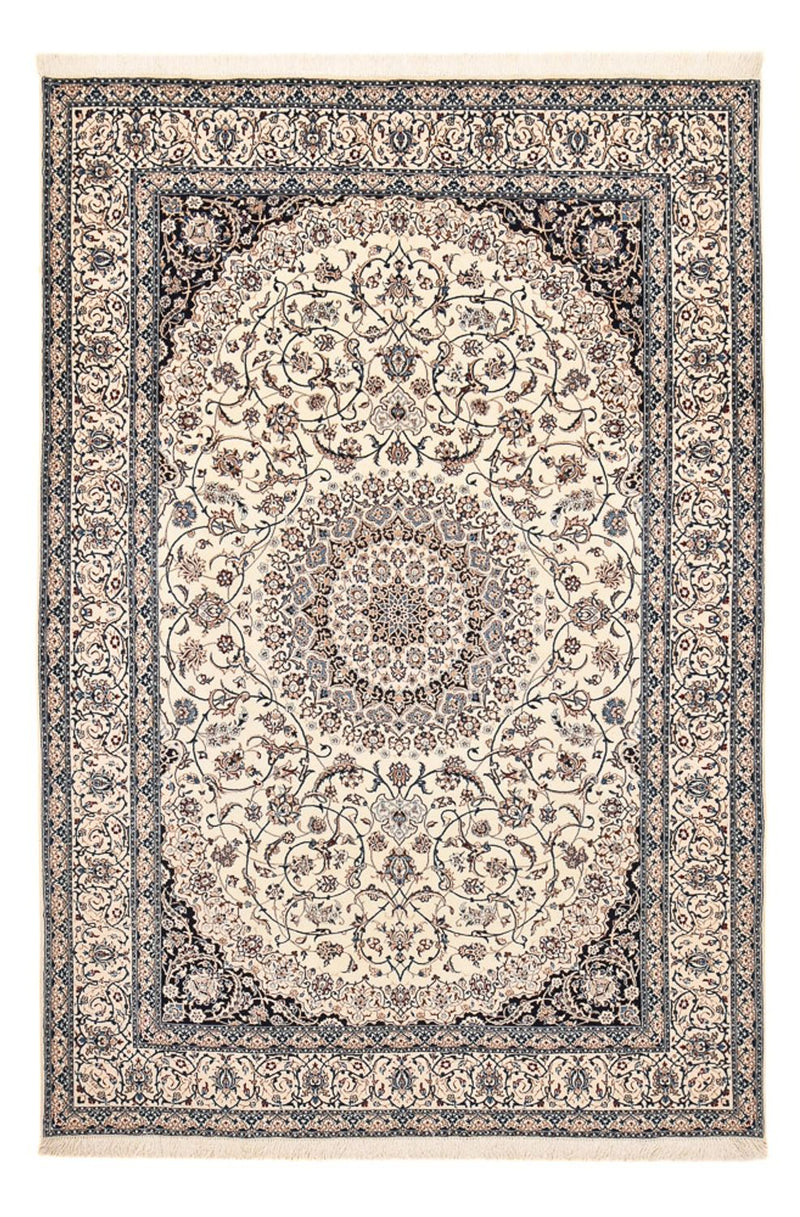 Persisk tæppe - Nain - Premium - 295 x 204 cm - creme