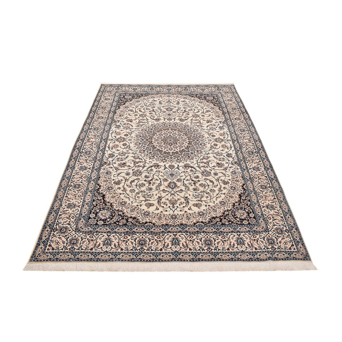 Persisk tæppe - Nain - Premium - 295 x 204 cm - creme