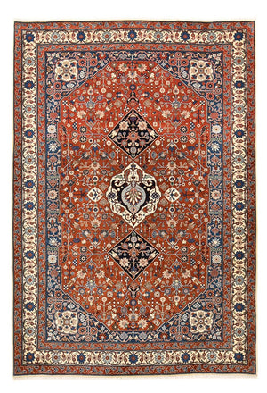 Persisk tæppe - Tabriz - 290 x 198 cm - rød