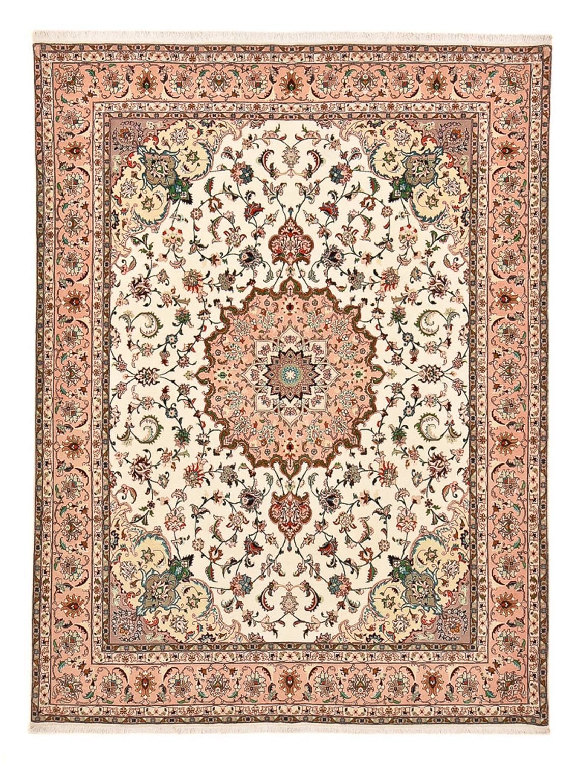 Persisk tæppe - Tabriz - Royal - 266 x 204 cm - flerfarvet