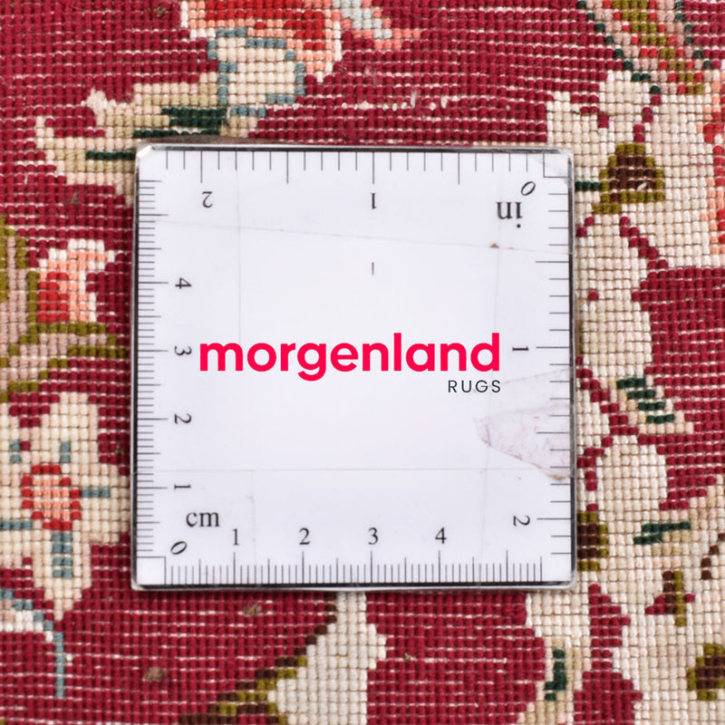 Persisk tæppe - Tabriz - Royal - 90 x 60 cm - rød