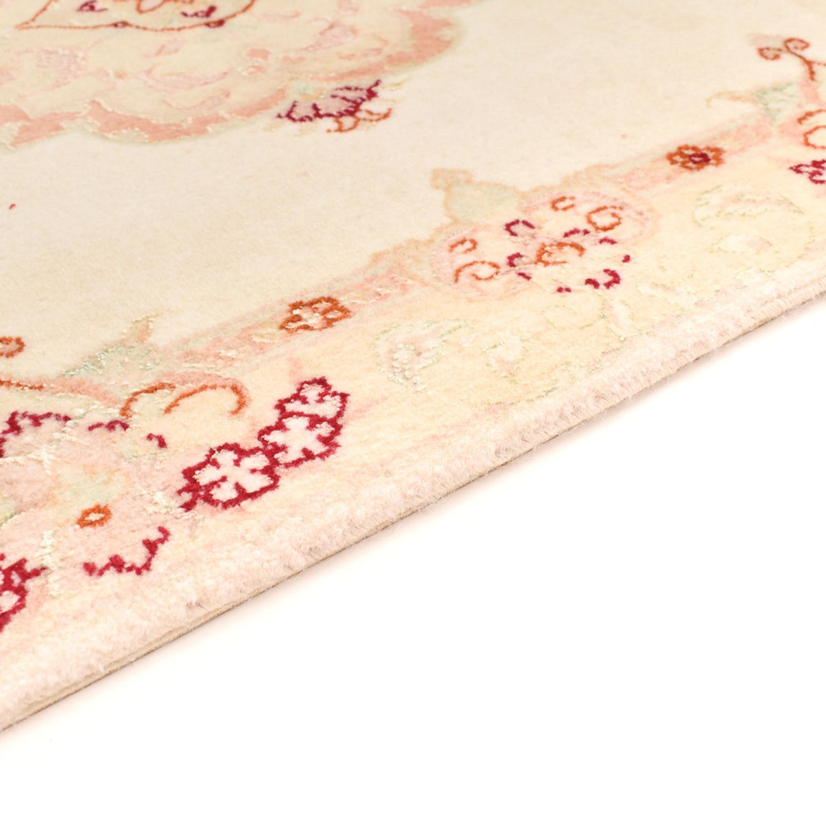 Persisk tæppe - Tabriz - Royal - 89 x 58 cm - lys beige