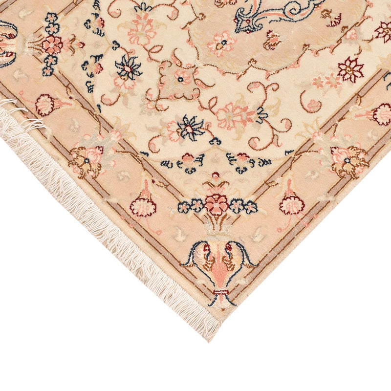 Persisk tæppe - Tabriz - Royal - 90 x 60 cm - lys beige